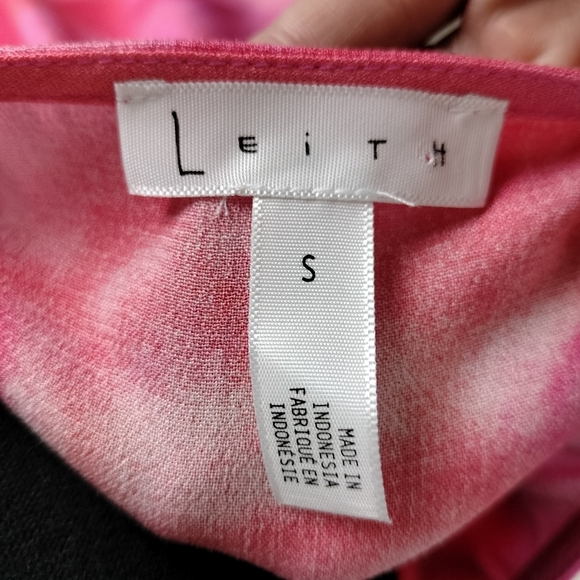 NWT LEITH Coral Calypso Color Wash Tank - Picture 2 of 4